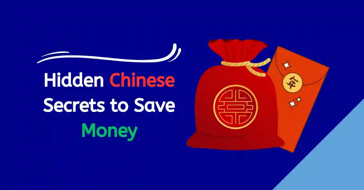 Hidden Chinese Secrets to Save Money