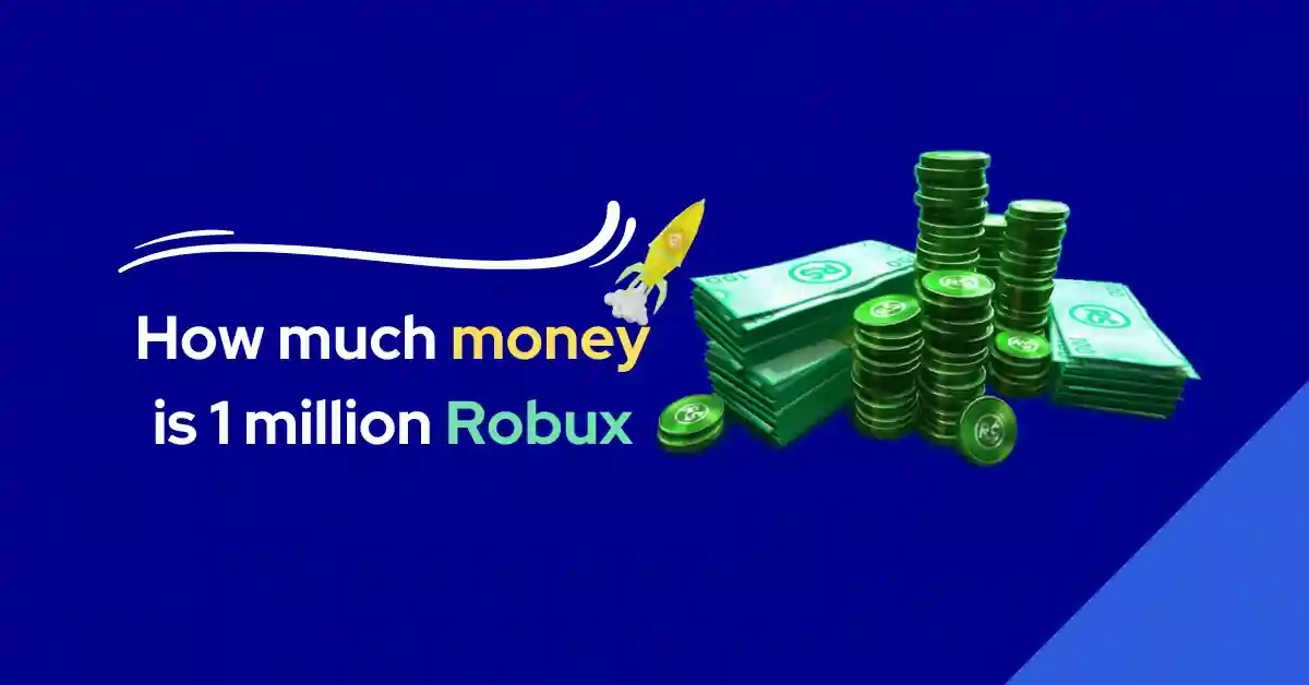 How much money is 1 million Robux