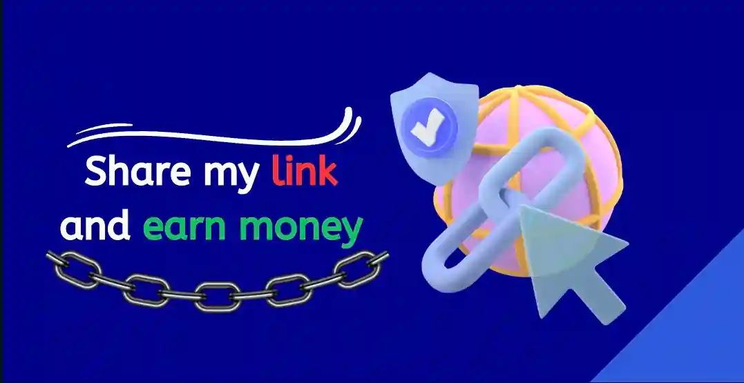 Share my link and earn money