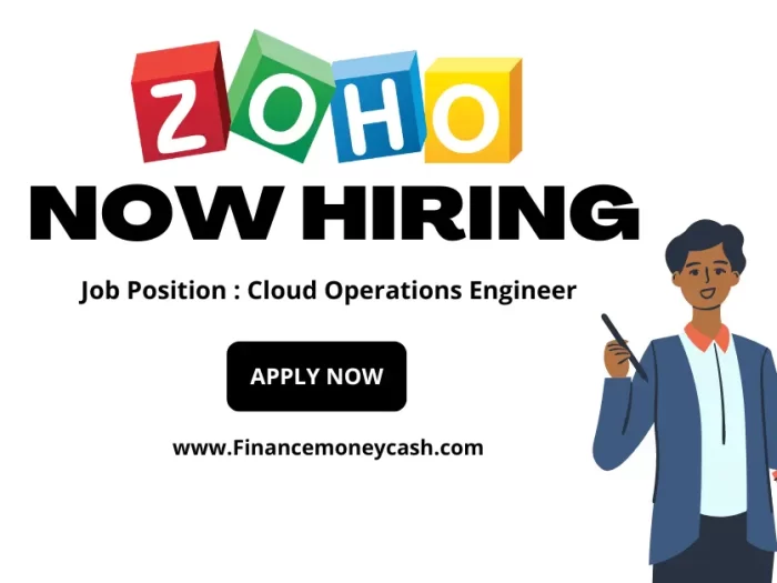 Zoho is hiring for Cloud Operations Engineer