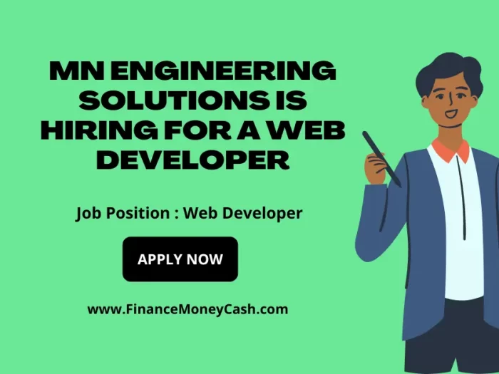 MN Engineering Solutions is hiring for a Web Developer