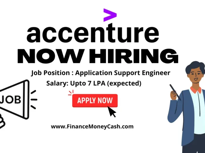 Accenture is hiring for Application Support Engineer