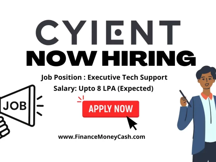 Cyient is hiring for Executive Tech Support