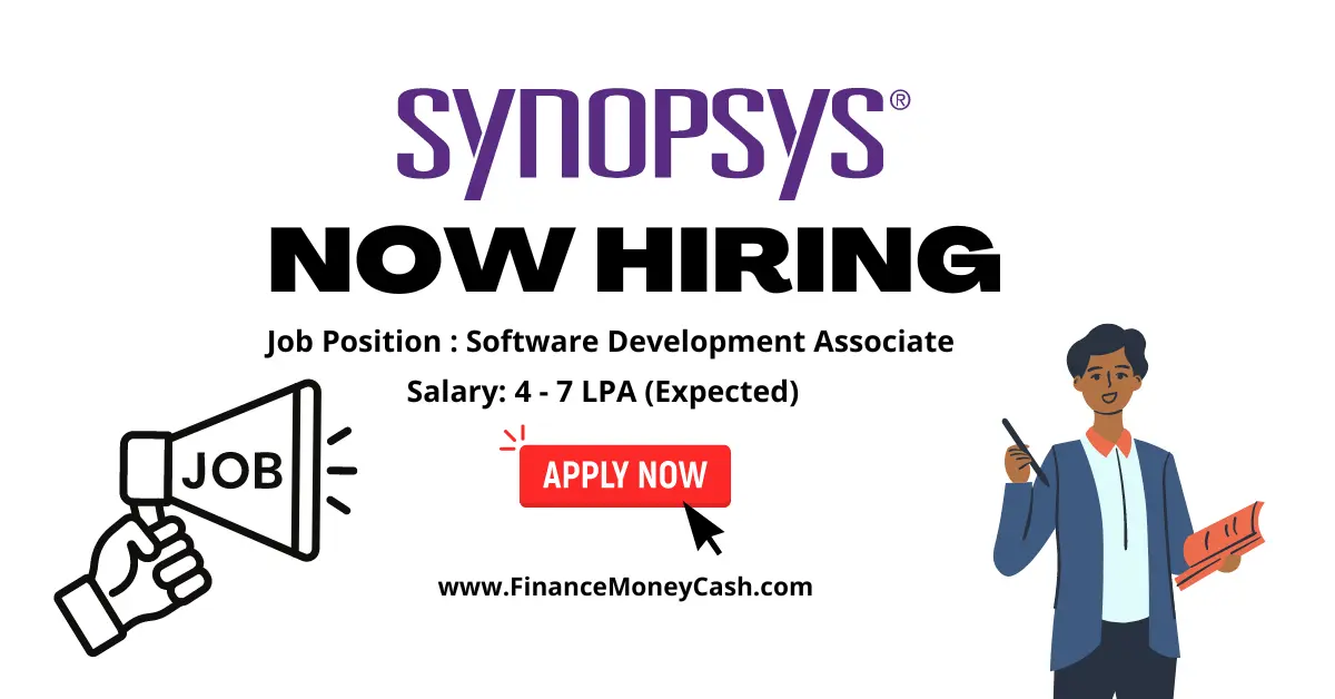 Synopsys is hiring for Software Development Associate