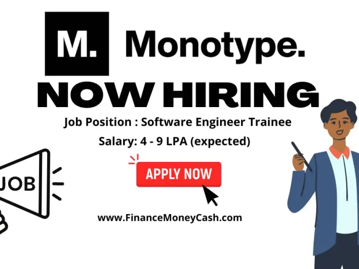 Monotype Solutions India is hiring for Software Engineer Trainee