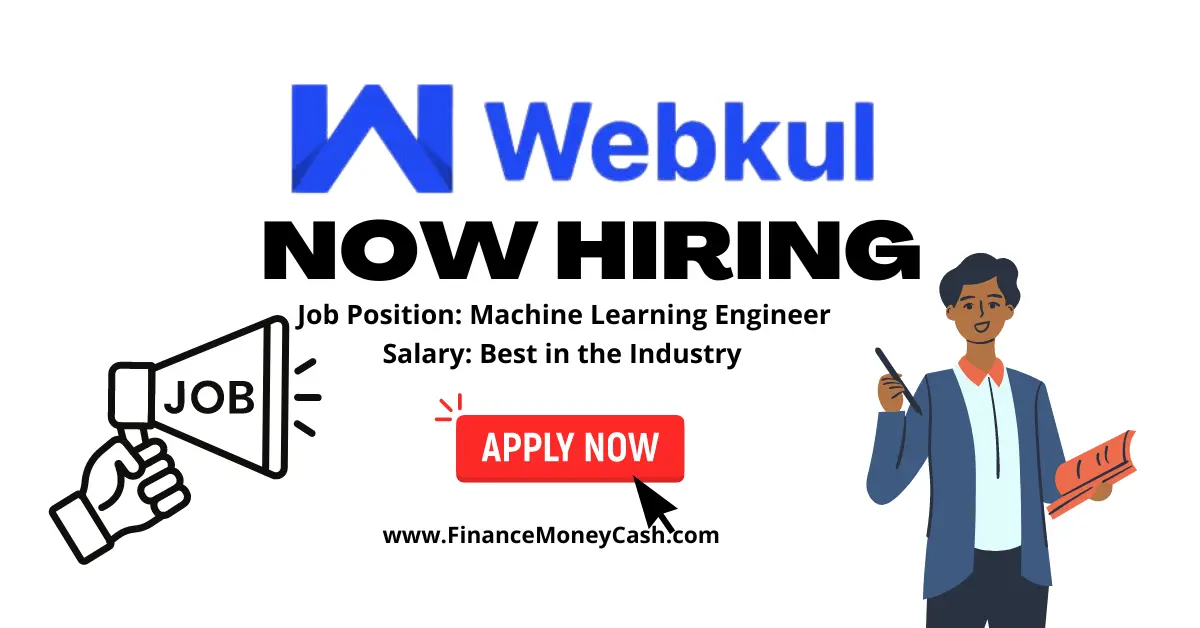 Webkul is hiring for Machine Learning Engineer