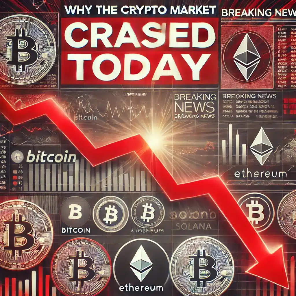 Breaking News: Why the Crypto Market Crashed Today – Everything You Need to Know