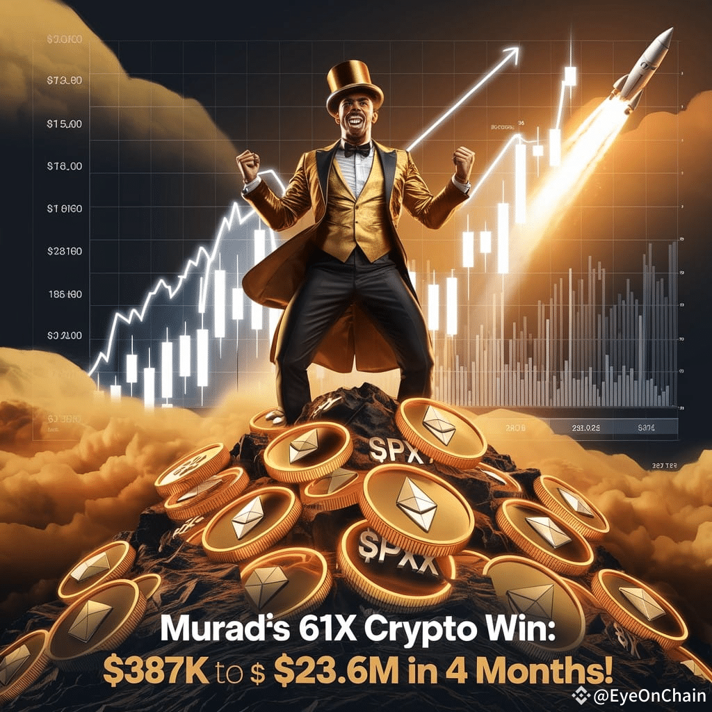 "Murad Mahmudov's Crypto Mastery: How One Trader Turned $24K into $50M with Memecoins!"